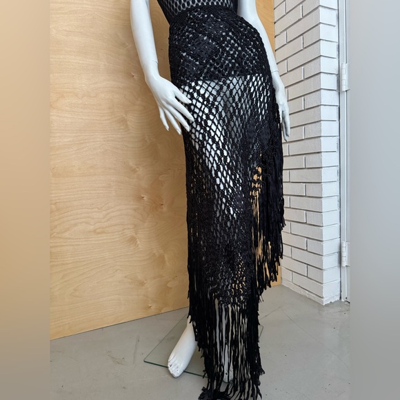 Stunning crochet scarf /wrap dress - Picture 7 of 10